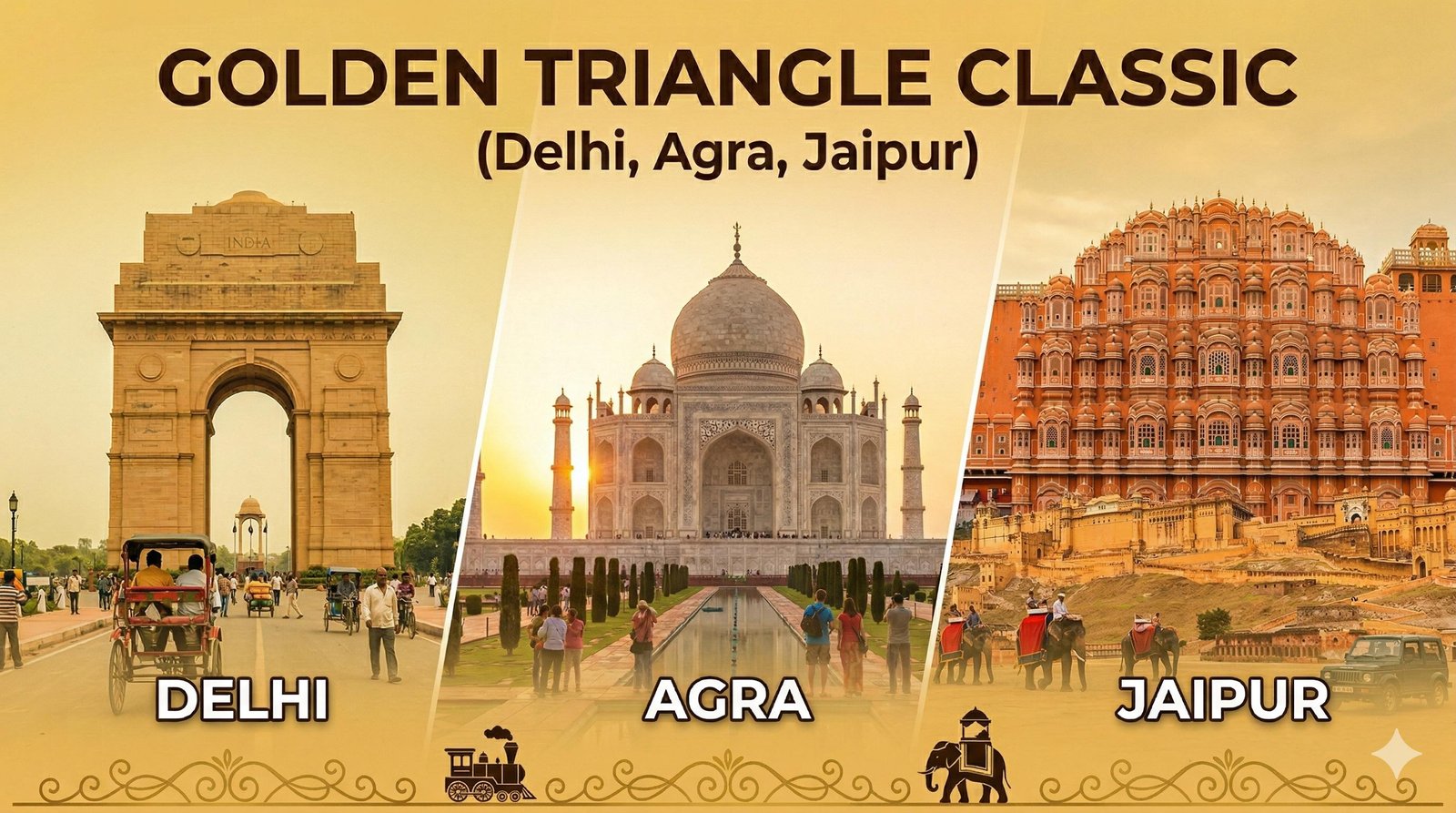 Golden Triangle Holiday Package